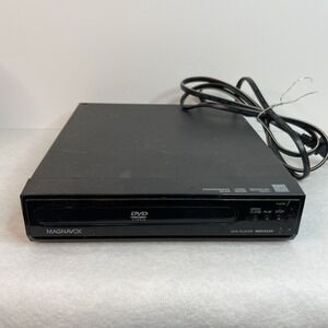 Magnavox MDV2100 DVD Player Black Untested For Parts Cord Included